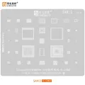 Sam1-15 BGA Reballing Stencil For Samsung S8 S7 S9 S10 S21 S20 Plus Note 10 9 5 4 A40S A10-A70 A90 A10S J1 J2 J3 J4 CPU Chip IC. 