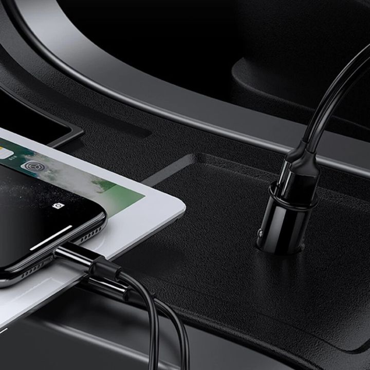 Podofo%2020W%20PD/QC%203.0%20Mini%20Dual%20Port%20Fast%20Car%20Charger%20For%20Universual%20Phone%20Small%20and%20portable%20Car%20Charger%20-%20Image%203