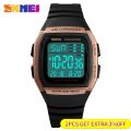 SKMEI 1278 Outdoor Sport Waterproof Mens Watches Dual Time Countdown Digital Men Wristwatch Casual Male Clock 1381 montre homme. 