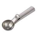 Stainless Steel Spring Trigger Ice Cream Scoop Set of 1 Pcs Remove The Ice Cream Easily, Dimension20X6.5X3.