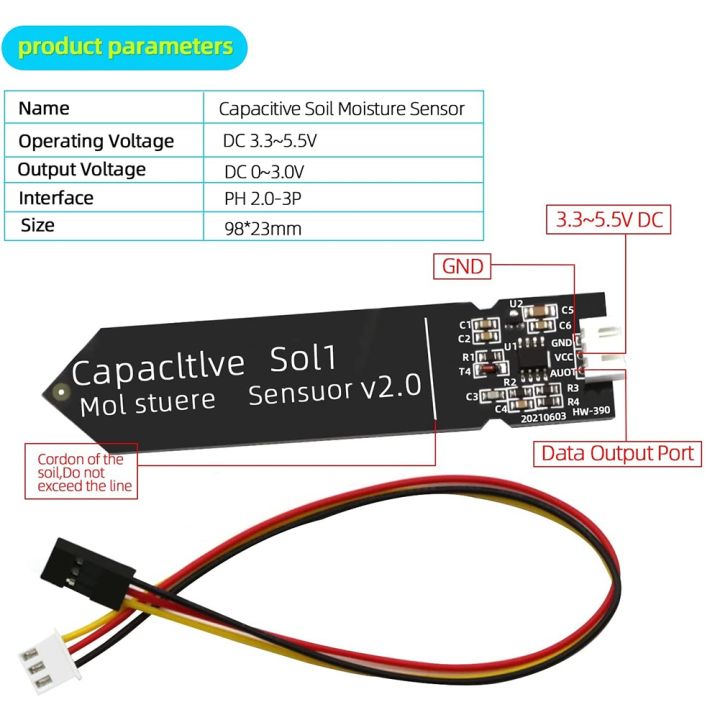 10PC%20Capacitive%20Soil%20Moisture%20Sensor%20Module%203.3-5.5V%203-Pin%20for%20Garden%20-%20Image%203