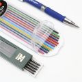 2.0 mm Mechanical Pencils Set 2B Automatic Student Pencils Gray/color Pencil Leads School Pens Supplies for Drawing Office.