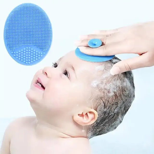 Baby Bath Sponge Silicone Soft-2pcs