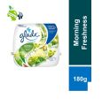 Glade Scented Gel - 180gm  For Office, Home And Car (MORNING FRESHNESS Flavour) | Glade Air Freshener | Made in Thailand. 