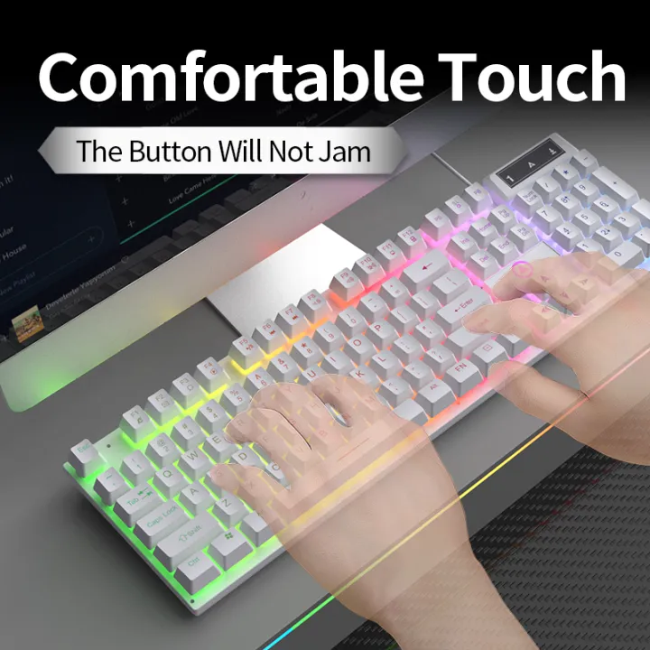 K500%20Gaming%20Wired%20Mechanical%20Keyboard%20Luminous%20Color%20Blocking%20Ergonomic%20Conflict-free%20Buttons%20Pc%20Desktop%20Computer%20Accessories%20-%20Image%202