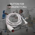 ICQURBT 6X Nurse Call Cable 6.35mm Line Nurse Call Device Emergency Call Cable with Push Button Switch. 
