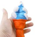 Slow Rising Squishy Toy Shape Relieves Stress Toy with Keychain for Children Anxiety Attention - intl. 