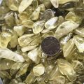 【Hey my home】10-18mm Lemon Yellow Quartz Crystal Stones Citrine Reiki Healing Stones Natural Crystals 50g.