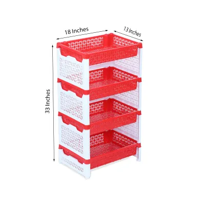 Ladder Rack Lotus Lotus Fence Rack 4 step tow colour | Daraz.com.bd