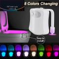 Toilet Light Led Night Light For Home PIR Motion Sensor Waterproof Toilet Lamp Children's Night Light 16 Colors 2021 Newest. 