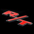 【DATA FROG Global MALL】3D metal R/T RT Logo Emblem Badge Decal Car sticker Accessories For Dodge Ram Charger Challenger For Chrysler. 