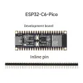 ESP32-C6-Pico Development Board WiFi 6 Microcontroller ESP32-C6-MINI-1 Module Supports for ESP-IDF. 