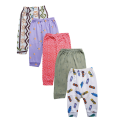 10 Pis kids Cotton Printed Leggings Set- Multicolor Combo Pack Boys & Girls. 