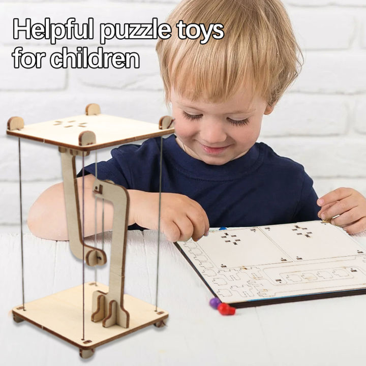 Physics Balance Line Levitation Science Experiment Model Physics Anti-gravity Toys Diy Children's Handmade Educational Toys