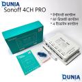 Sonoff DIY 4CHPROR3 4-gang 4 way Wi-Fi Smart Switch with Control via Remote eWeLink Alexa Google Home (Support RF 433MHz Remote). 