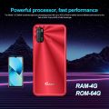 Imam i10 Daffodil (RAM-4GB/ROM-64GB)3900mAH Big Battery Mobile Phone. 