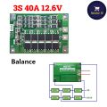 3S 40A Li-ion Lithium Battery Charger Protection Board BMS Balance Edition - Tools, DIY & Outdoor - Modern and Trendy.