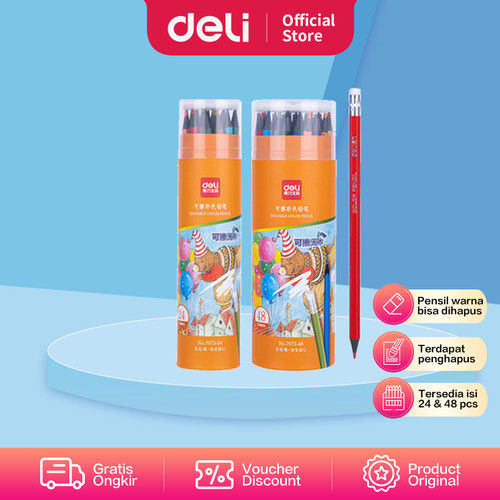DELI%207073-24%20Eraseable%20Color%20Pencils%2024%20Pcs%20-%20Image%203