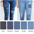 2020 Hot Deals 10Pcs Thermal Sticky Iron On Mending Patches Jeans Bag Hat Repair Decor Design. 