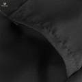 Women Scrubs Set Quick Drying Neck Beauty Salons Esthetician Workwear XXL Black. 