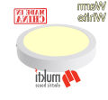 Imported China 18 Watt Round Surface Warm White Down led Panel light Wall Mounted Ceiling 18W. 