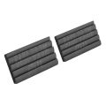2 Pieces Bass Drum Guard Pads Jazz Drum Anti-Skid Pad Jazz Drum Guard Pads Drum Kit Accessories.