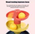 RUICHENG 3/5Layer Baby Rolling Ball Tower Baby Puzzle Stack Tower colorful early education toys. 