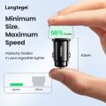 UGREEN Car Charger 30W PD Quick Charge QC4.0 3.0 SCP Type C Fast USB Car Charger For iPhone 14 13 12 Xiaomi Mobile Phone Charger. 