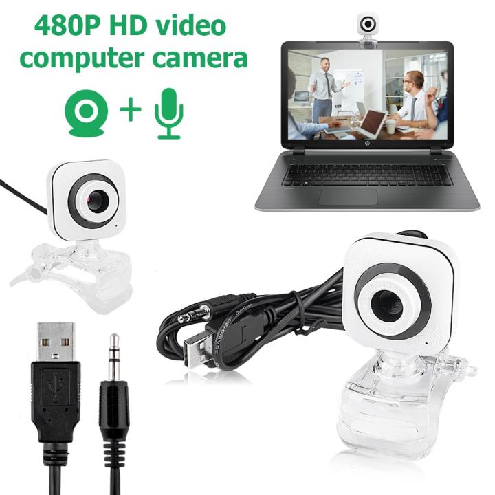 480P USB HD 50.0 Mega Pixel Camera Webcam Clip Web Cam With Microphone ...