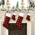 Christmas Stocking Santa Sack Gift Bag Christmas Socks Christmas Decorations for Home Noel Decor Navidad New Year 2023. 