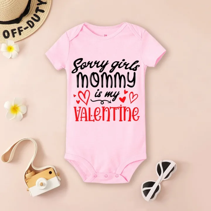 Mommy%20and%20Daddy's%20Little%20Valentine%20Infant%20Bodysuit%20Newborn%20Clothes%20Short%20Sleeve%20Playsuit%20Valentine's%20Day%20Baby%20Boys%20Girls%20Present%20-%20Image%206