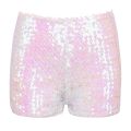 Big Girls Sequin Dance Shorts Kids Boys Shiny Shorts Birthday Gift Party Fashion Outfit Girls Toddler Sequin Pants Costume.