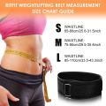 GOMOREON 1Pcs Fitness Workout Belt Proper Weight Lifting Form - Lower Back Support for Squats, Deadlifts, Cross TrainingSupports & Braces.