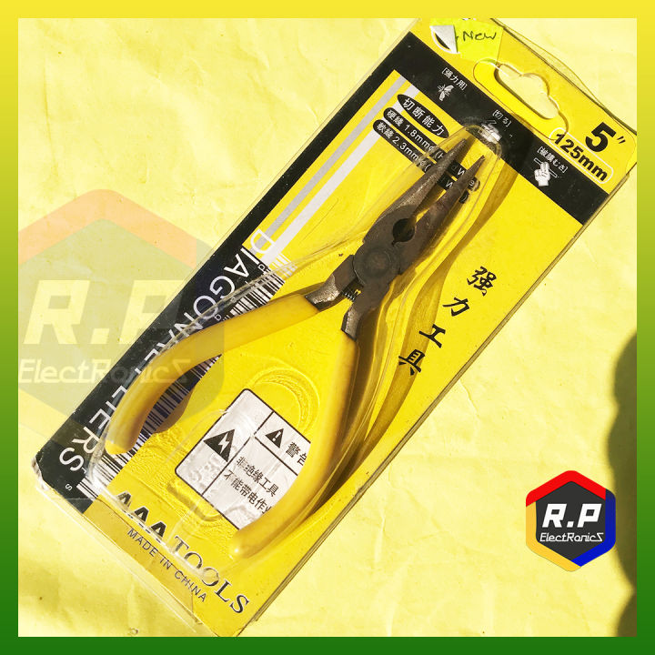 Spring Loaded Needle Nose Pliers 5 Inch Precision Long Reach Nose ...