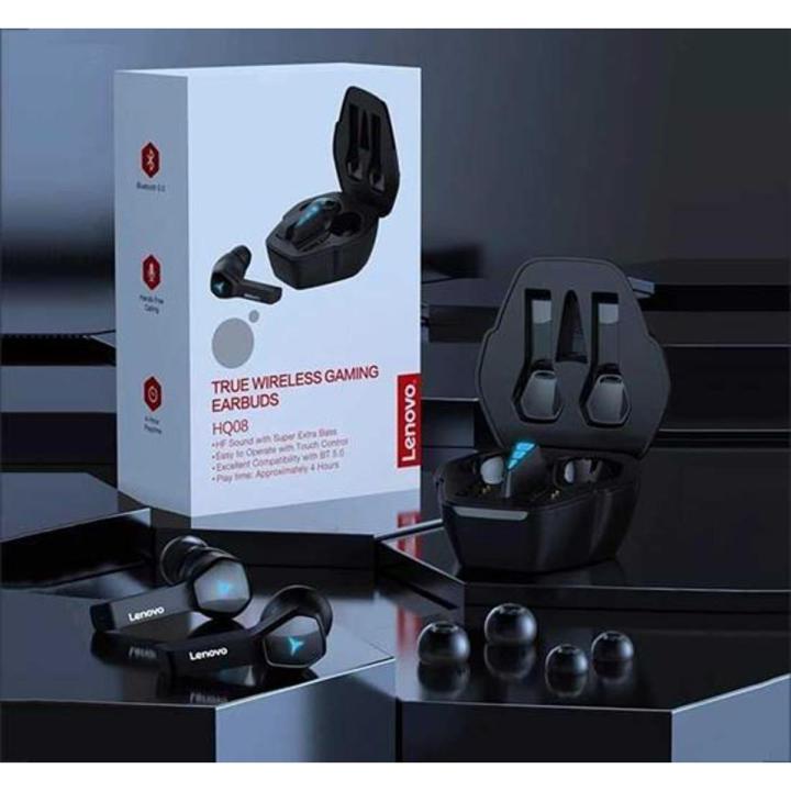 Lenovo HQ08 TWS Gaming Earbuds - Black