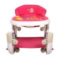 2 in 1 Baby Walker cum Rocker- Pink. 