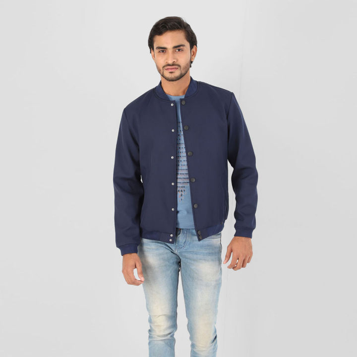 Regular Fit Bomber Jacket