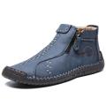 YEWNUW Men's Ankle Boots All Seasons Classic Casual Leather Shoes, Men's Shoes, Driving Loafers, New BunnyGarden. 