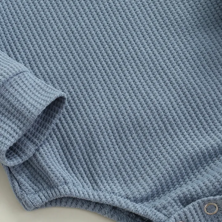 Baby%E2%80%99s%20Casual%20Long%20Sleeve%20Romper%20Fashion%20Solid%20Color%20Button%20Round%20Neck%20Triangle%20Jumpsuits%20-%20Image%208
