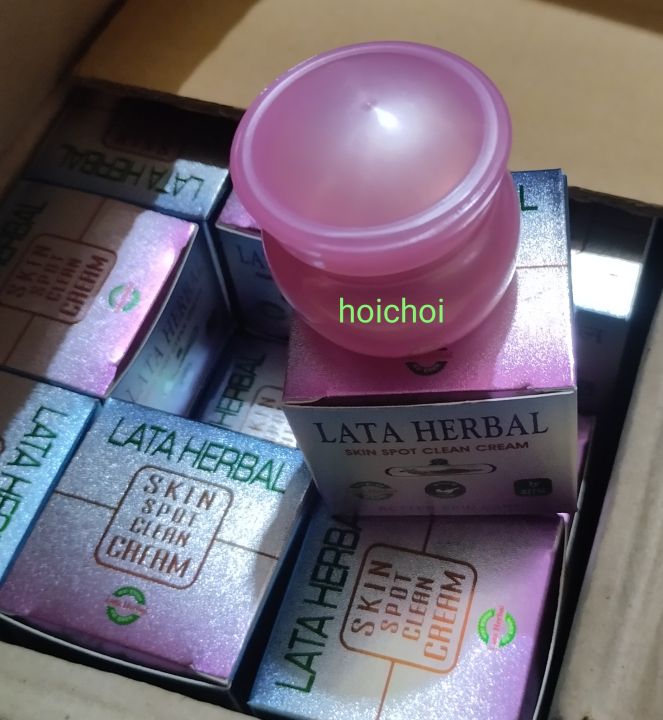 3 pcs Lata Herbal Spot Out Night Cream for Men & Women Pack ( বাংলাদেশী )