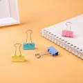 Deli Colourful Binder Clips 15mm Pack of 60 E8556A.