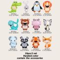 10PCS Mix Cartoon Penguin Tiger Foil Balloon Animal Balloons Kids Toys Happy Birthday Party Wedding Baby Shower Decoration. 