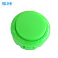 Green - 30mm Small Circular Arcade Button. 