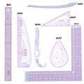 1pc Sewing French Curve Ruler Measure Dressmaking Tailor Drawing Template Craft Tool Set Costura Sewing Machine Accessories DIY. 