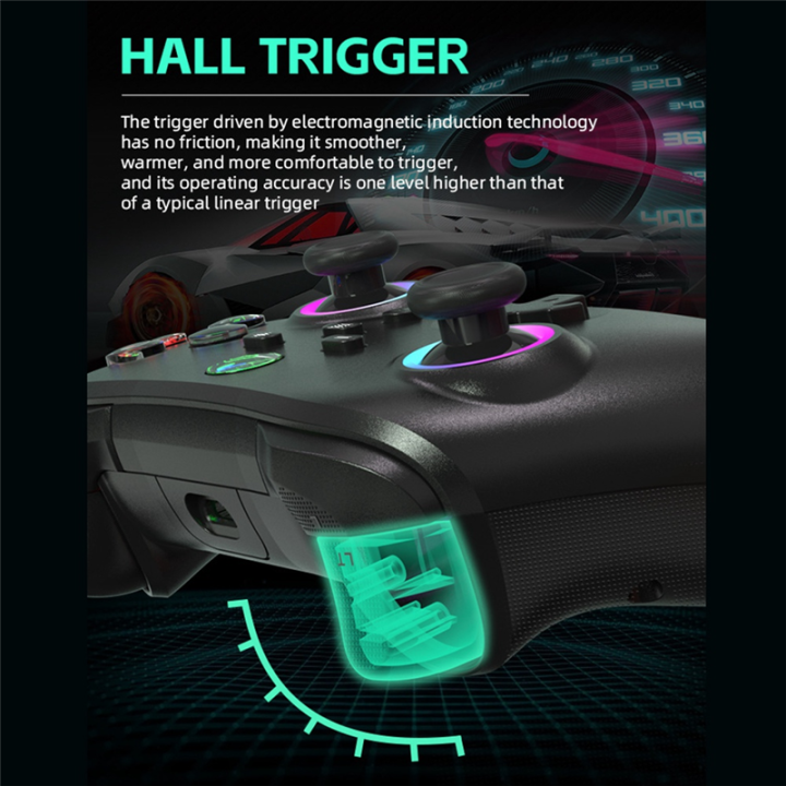 Wired%20Game%20Console%20With%20Programmable%20Turbo%20Function%20Hall%20Trigger%20-%20Image%203