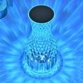 Vase Shape Atmosphere Crystal Lamp Romantic Bedside Diamond Table Lamp Home Christmas Decorations LED Lights. 