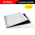 Magnetic Photographic Paper A4 4R Magnetic paste Inkjet Printing Photo Paper Glossy Matte Stickers Diy Fridge Magnet. 