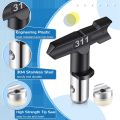 5 Pieces Spray Tips Reversible Spray Tip Airless Spray Nozzles. 