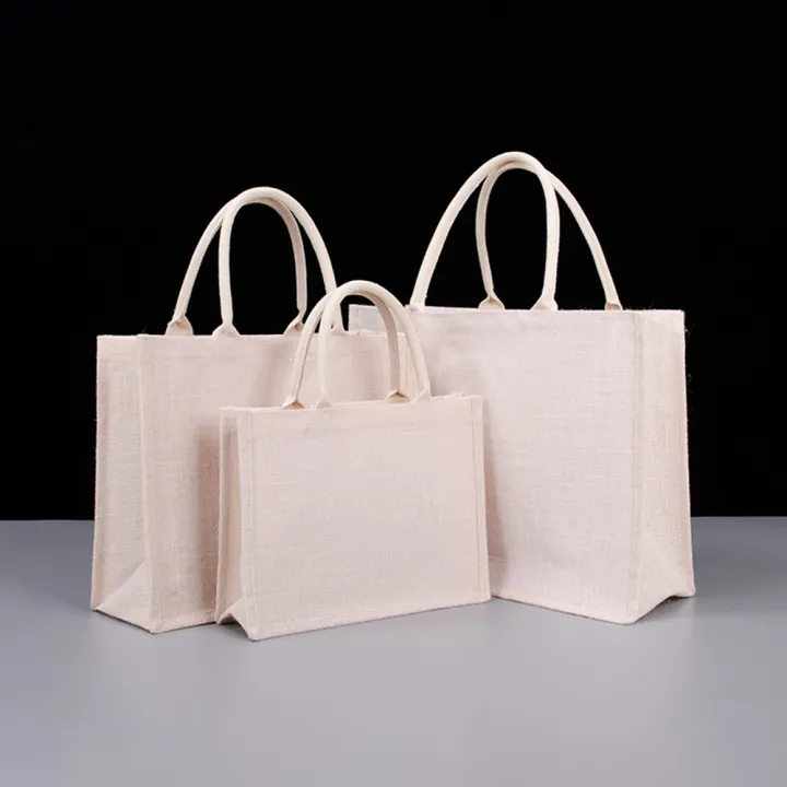 Reusable%20Jute%20Tote%20Bag%20Spacious%20Large%20Capacity%20Unisex%20Eco-friendly%20Handbag%20White%20And%20Black%20Portable%20Shoulder%20Bag%20for%20Grocery%20-%20Image%202