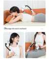 Professional Deep Tissue Body Massager Powerful Fascia Massage Hammer U-shaped Massage With Extended Handle.